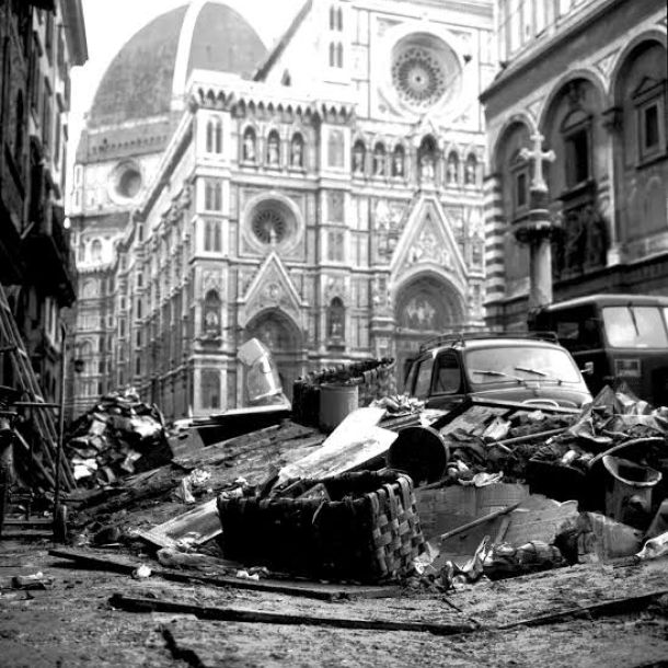 L’alluvione di Firenze 60 anni fa